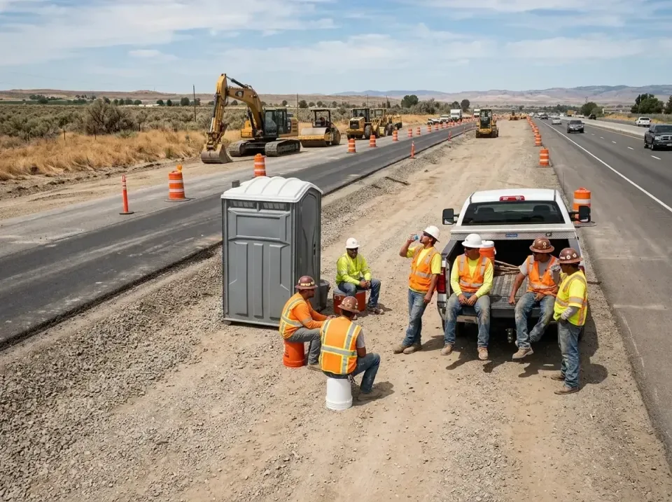 highway-road-construction-crew-007 — frequently asked questions, Porta Potty and Restroom Rentals in Pima, AZ